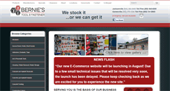 Desktop Screenshot of berniestools.com